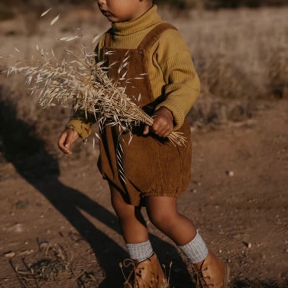 The Simple Folk The Overall Romper - Picture 1 of 6